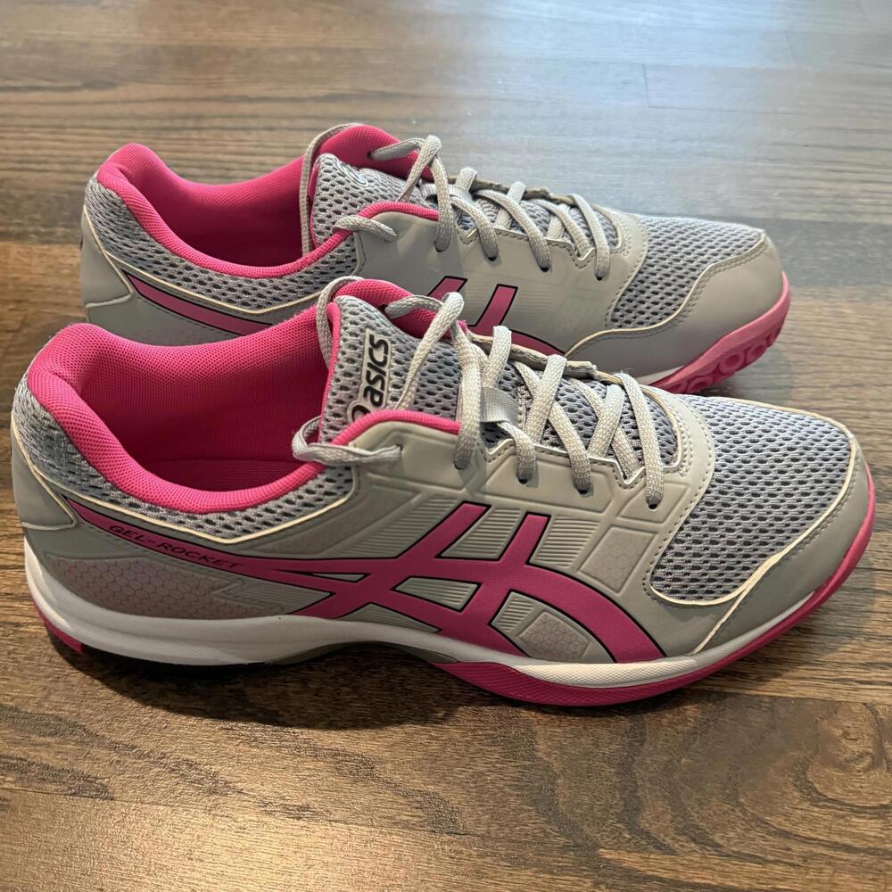 Asics Woman's Gel Rocket 8 Volleyball Sneakers Size 11 - Picture 2 of 8